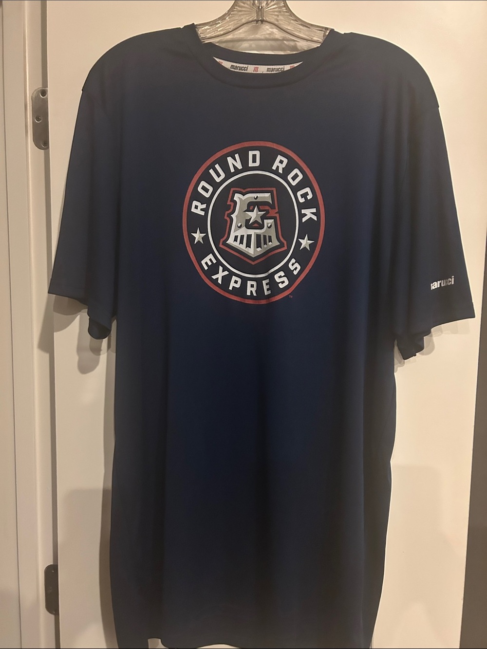 Round Rock Express Marucci Men's Navy Short-Sleeve Logo Tee XL